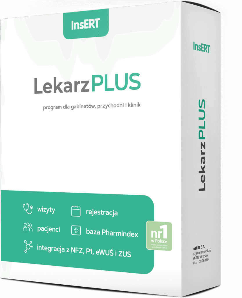 Lekarz PLUS – program dla gabinetów lekarskich, przychodni i klinik